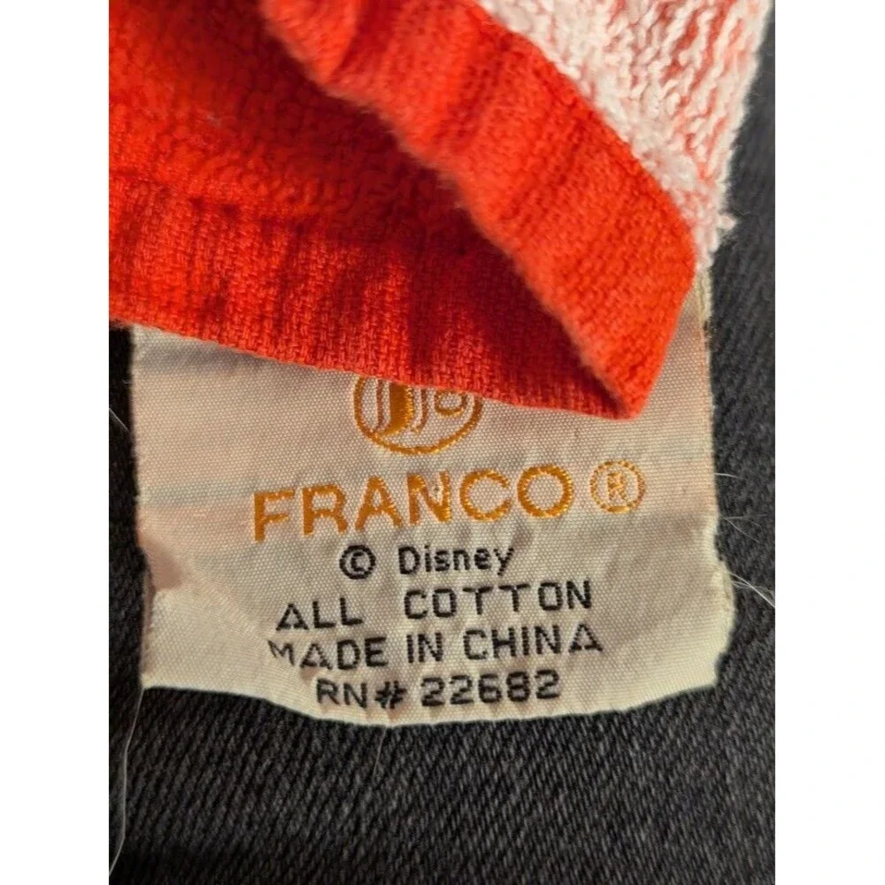 Vintage 90s Franco Walt Disney‎ 101 Dalmatians Graphic Beach Day Towel 58